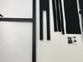 A858 Metalinis juodas lovos rėmas 190x90 - nuotraukos Nr. 7