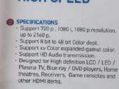 Hdmi kabelis iki 2160 p. - nuotraukos Nr. 3