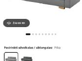 Trivietė sofa-lova - nuotraukos Nr. 2