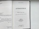 Juozas Urbšys. Atsiminimai. 1990 m. leid. - nuotraukos Nr. 2