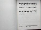 S. Zobarskas. Per šaltį ir vėją. 1989 m. leid. - nuotraukos Nr. 2