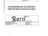 Grebtuvas Rozzi Er52-rot elektrohidraulinas - nuotraukos Nr. 4