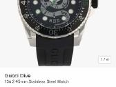 Gucci Dive Dragon Black Kingsnake - nuotraukos Nr. 28