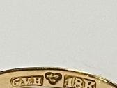 Aukso (750) žiedas su išskirtine 1,7ct spinele - nuotraukos Nr. 6