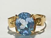 Aukso (750) žiedas su išskirtine 1,7ct spinele - nuotraukos Nr. 11