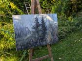 Antanas Kmieliauskas - Dvi pušys - 100x80 - nuotraukos Nr. 4