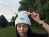 Nauja balta Ugg Australia kepurė (su atvartu) - nuotraukos Nr. 2