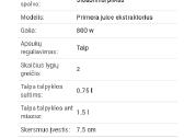 Sulčiaspaudė Primera - nuotraukos Nr. 5