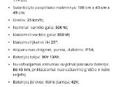 Elektrinis, Cityway Pro, 500w, 36v, 13a/v baterija - nuotraukos Nr. 5