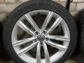 Oem VW ratlankiai R18 su žieminėmis padangomis - nuotraukos Nr. 3