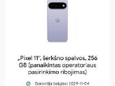 Google Pixel 11 Frost. 256gb - nuotraukos Nr. 4