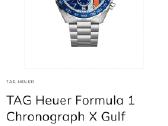 Tag Heuer Formula 1 Gulf Edition - nuotraukos Nr. 33