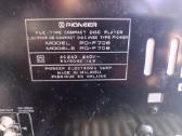 CD grotuvas Pioneer Pd-f706. - nuotraukos Nr. 3