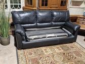 Miegama odinė sofa - nuotraukos Nr. 3
