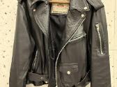 Odinė Biker stiliaus striukė (Unisex) - nuotraukos Nr. 2