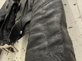 Odinė Biker stiliaus striukė (Unisex) - nuotraukos Nr. 4