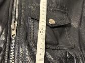 Odinė Biker stiliaus striukė (Unisex) - nuotraukos Nr. 9