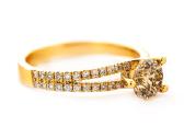 Sužadetuvių žiedas su briliantais (1,33 ct) - nuotraukos Nr. 6