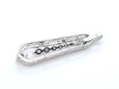 Aukso pakabukas su deimantais (0,25ct) - nuotraukos Nr. 8