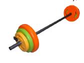 Štanga 20 kg - nuotraukos Nr. 2