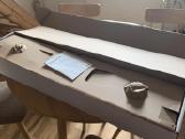 Šviestuvas su 3 lemp., juodas, 122 cm - nuotraukos Nr. 4