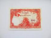500 franku , Gvadelupa ,1934 - nuotraukos Nr. 2