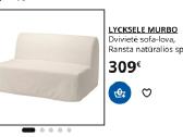 Lycksele Murbo Dvivietė sofa-lova - nuotraukos Nr. 4