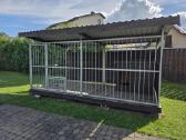 Didelis 4x2 m šuns voljeras su apšiltinta būda - nuotraukos Nr. 2