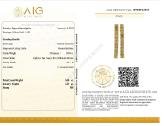 Aukso auskarai su deimantais (0,88ct) - nuotraukos Nr. 3