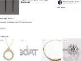 Aukso auskarai su deimantais (0,88ct) - nuotraukos Nr. 8