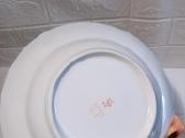 2 gilios lėkštės su gėlėmis Jekabpils Jlm 24 cm - nuotraukos Nr. 5