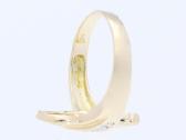 Aukso žiedas su deimantais (0,5ct) - nuotraukos Nr. 5