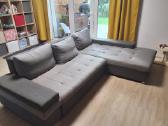 Sofa kampas su patalynės dėže ir miegamas dalim - nuotraukos Nr. 2