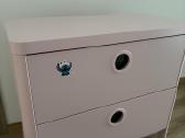 Ikea vaikiška rožinė spinta ir komoda - nuotraukos Nr. 3