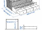 Tvarkinga Hemnes lova is Ikea - nuotraukos Nr. 2