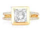 Sužadėtuvių žiedas su briliantu (2,68ct) - nuotraukos Nr. 3