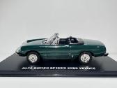 Alfa Romeo Spider 2000 Veloce 1974 žalia 1:43 M - nuotraukos Nr. 3