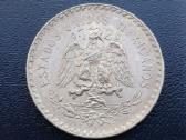 1 pesas 1945m. Meksika sidabras unc - nuotraukos Nr. 2