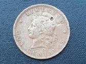 2 centavai 1888m. Argentina - nuotraukos Nr. 2