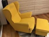 Ikea Strandmon Fotelis su pufu - nuotraukos Nr. 3