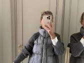 Pilką rudeninė striukė - nuotraukos Nr. 2