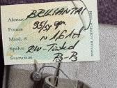 Balto aukso žiedas 585 11,34gr, su 95 briliantais - nuotraukos Nr. 4