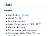 Grundig box 741 - nuotraukos Nr. 5
