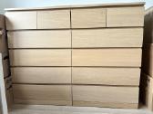 Ikea Malm 6 stalčių komodos, 2 vnt. - nuotraukos Nr. 2