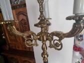 Retro,prabangus,tikros bronzos toršeras 155cm. - nuotraukos Nr. 5