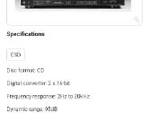 Sony cdp-222es CD grotuvas - nuotraukos Nr. 6