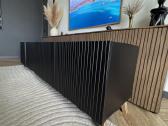 TV Staliukas Cama Meble Pafos, juoda sp. - nuotraukos Nr. 5