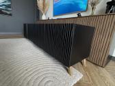 TV Staliukas Cama Meble Pafos, juoda sp. - nuotraukos Nr. 6