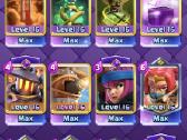 Clash Royale mobilaus zaidimo paskyra16 level - nuotraukos Nr. 6