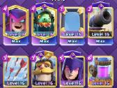 Clash Royale mobilaus zaidimo paskyra16 level - nuotraukos Nr. 7